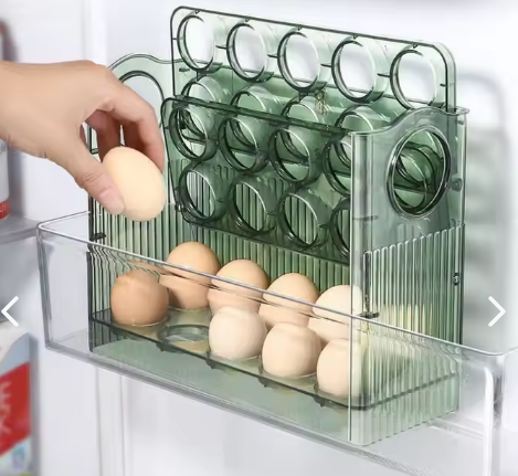 EggKeeper - Organizador de Huevos Multifuncional y Compacto