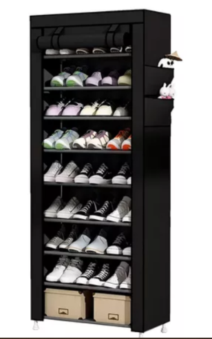 ShoeStack™ – Organizador Vertical 10 Niveles Antipolvo